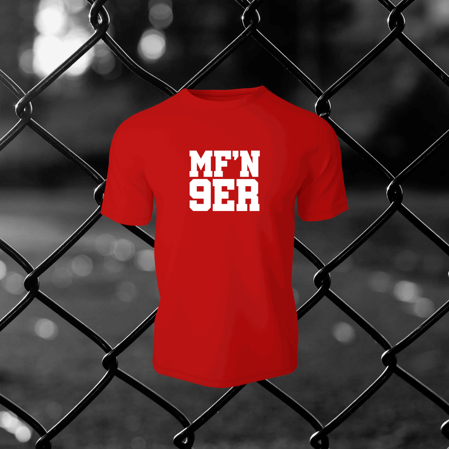 T-Shirt "MF'N 9ER" (RED)