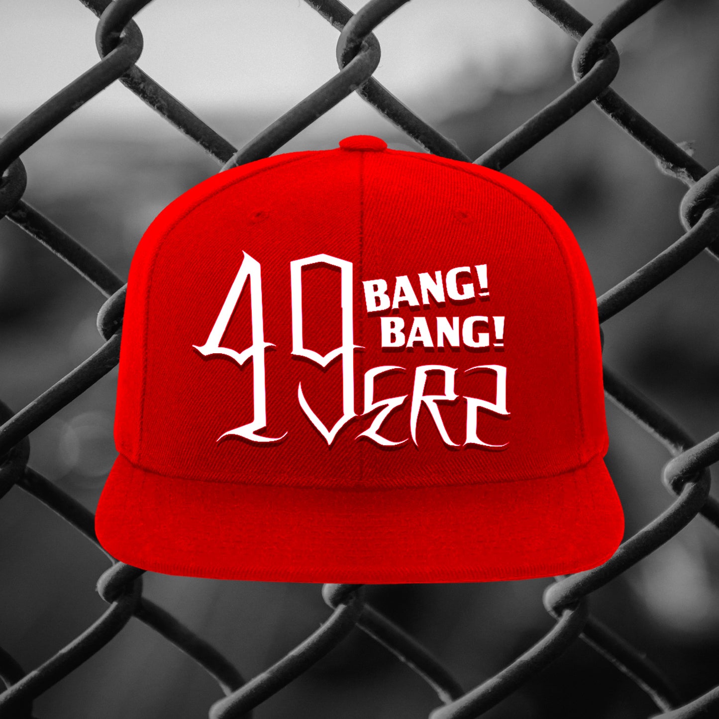 Snap Back Cap - 49ers Bang Bang (RED)